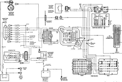 1988-95 chevy truck firewall wiring junction box|98 gmc wiring diagram.